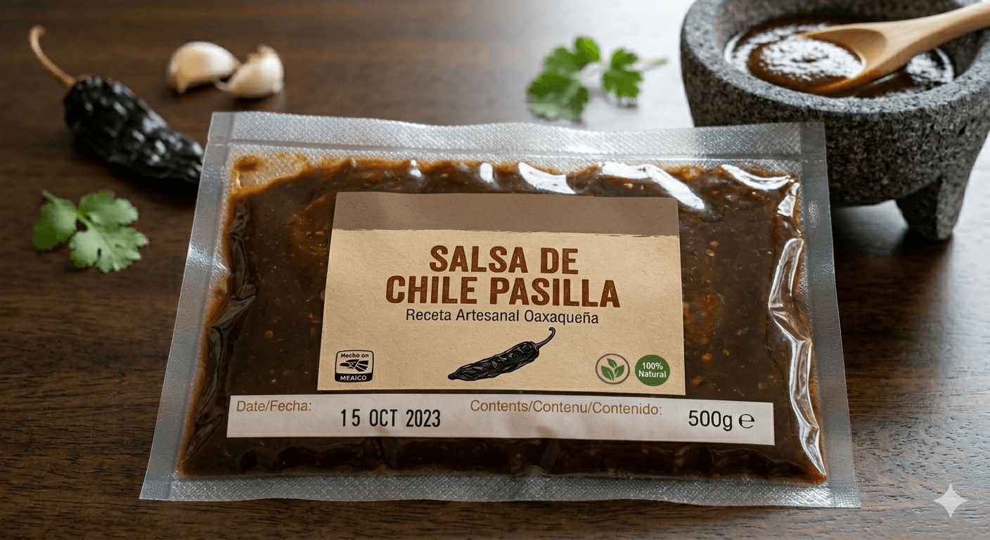 Salsa de Chile Pasilla Gourmet