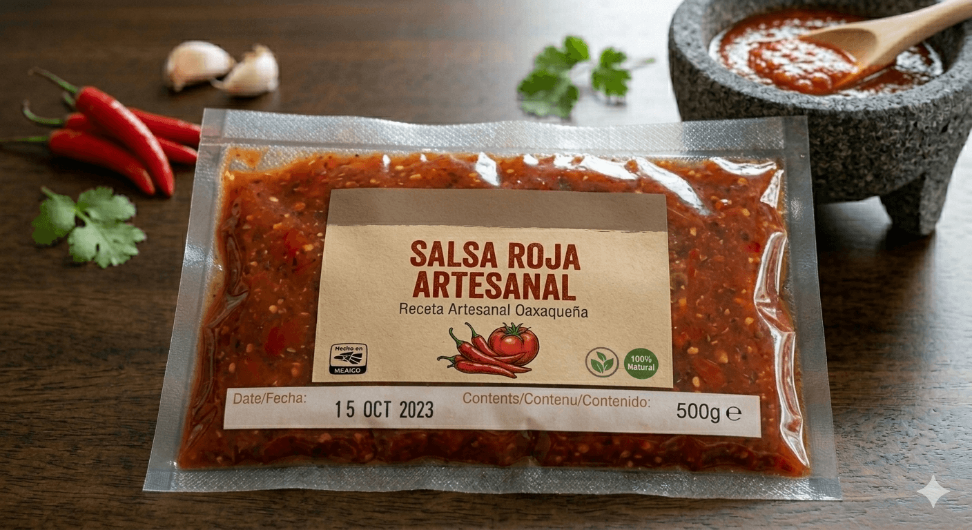 Salsa Roja Artesanal Tatemada