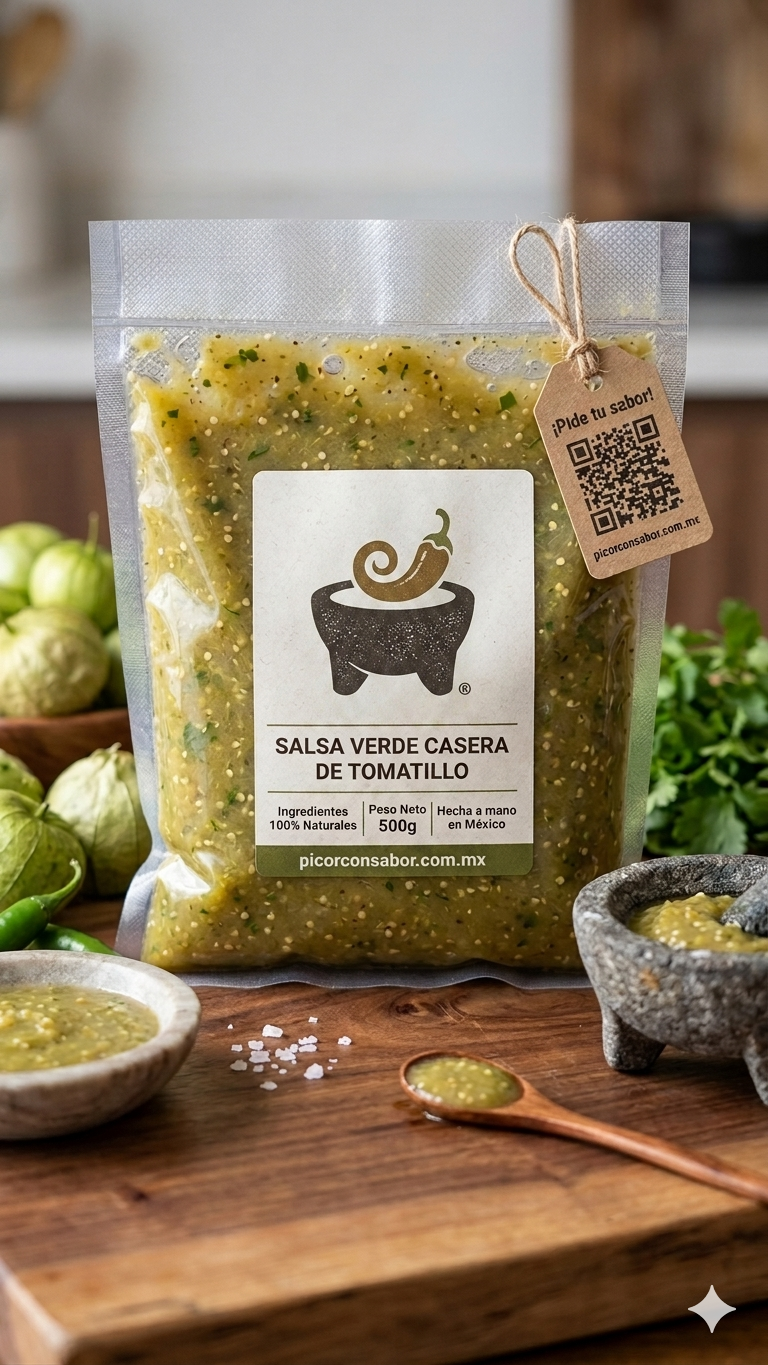 Salsa Verde Esmeralda Artesanal